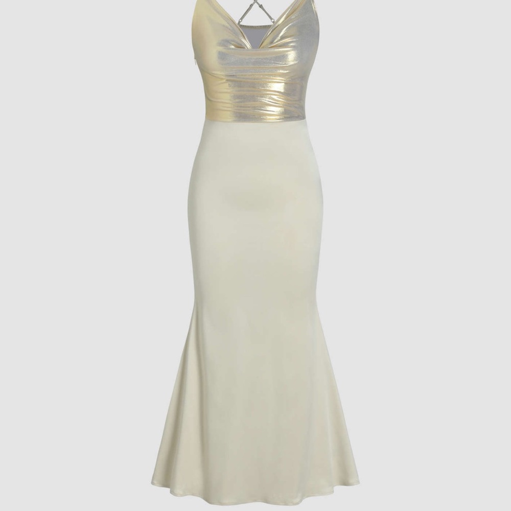 Mermaid Metallic Dress